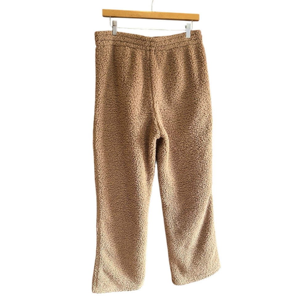 SKIMS Teddy Track Pants Desert Brown M Long - Picture 7 of 15